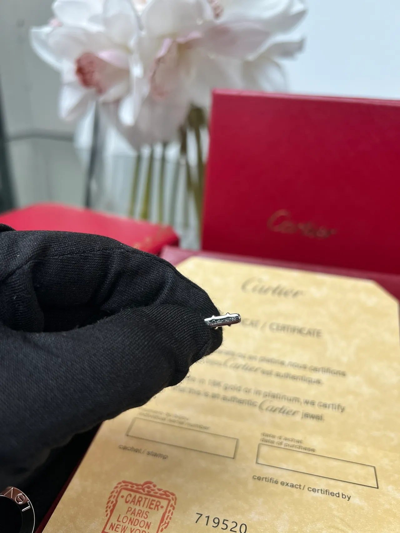 Cartier Juste un Clou सिल्वर टोन गोलाकार पेंडेंट नेकलेस 4