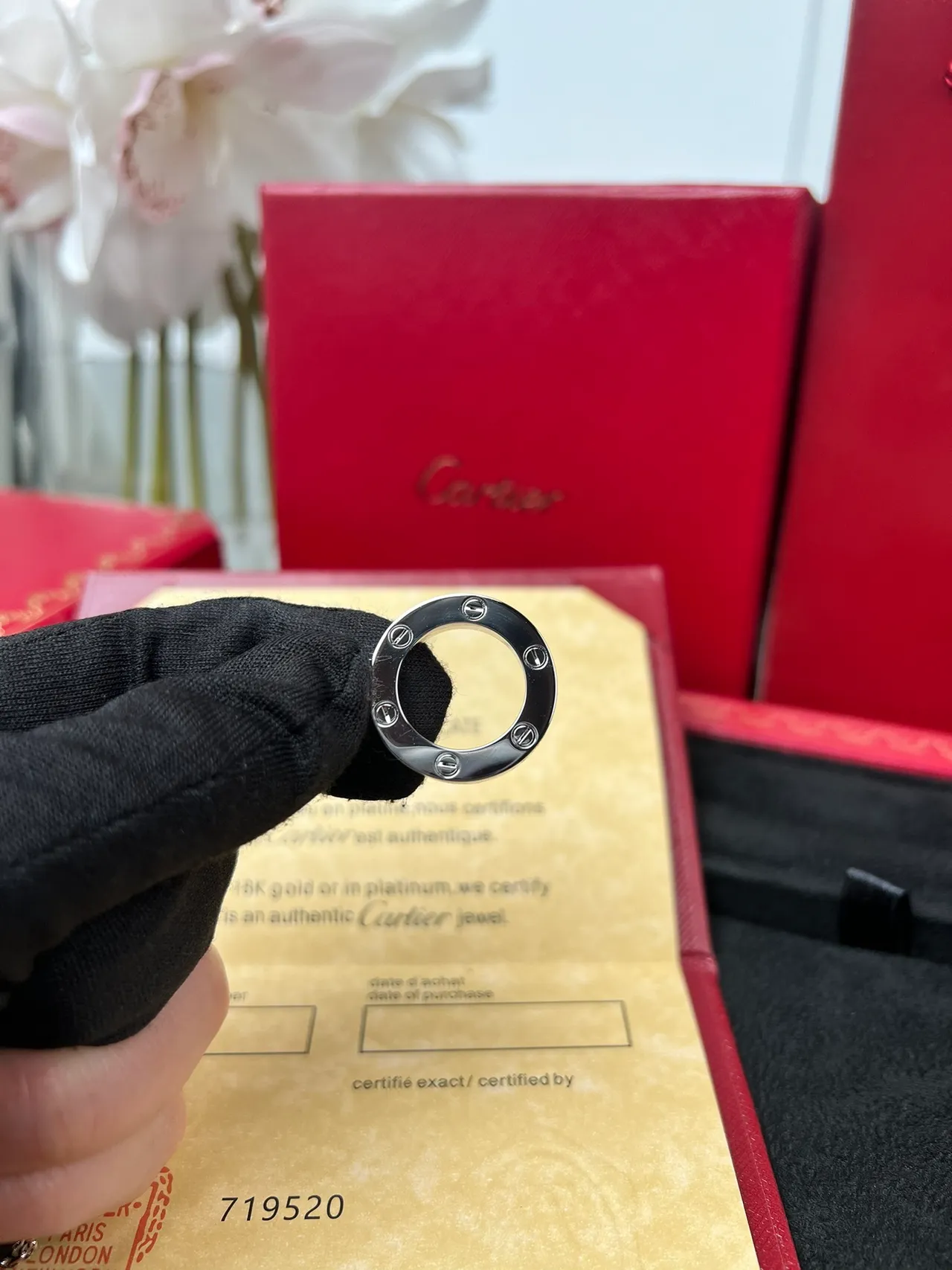 Cartier Juste un Clou सिल्वर टोन गोलाकार पेंडेंट नेकलेस 5