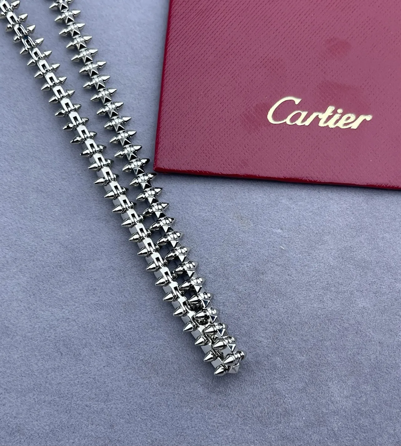 Cartier Juste un Clou Spiked Chain Necklace 6