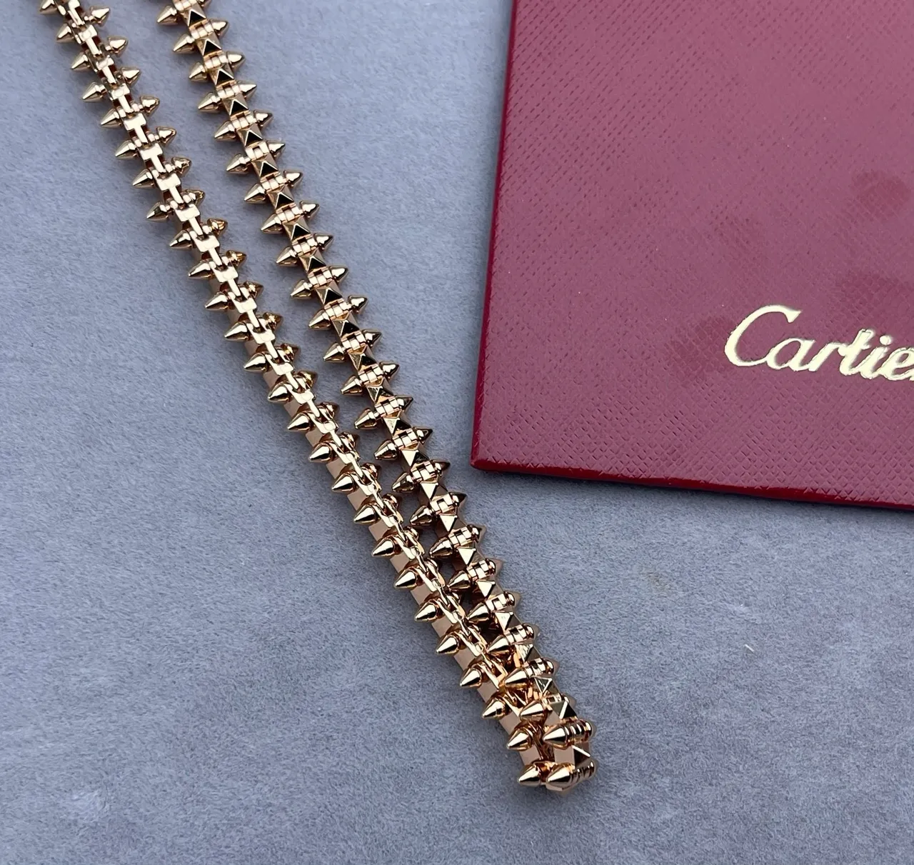 Cartier Juste un Clou Spiked Chain Necklace 7