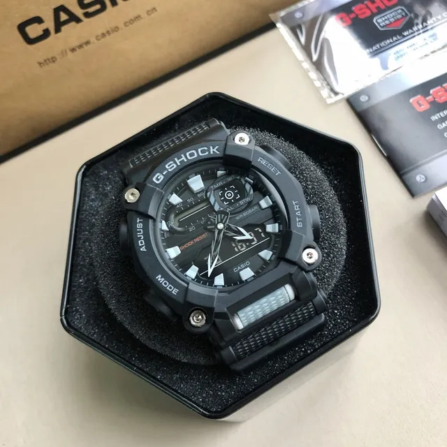 Casio G-Shock GA-100 काला एनालॉग-डिजिटल स्पोर्ट्स वॉच 5