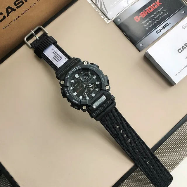 Casio G-Shock GA-100 काला एनालॉग-डिजिटल स्पोर्ट्स वॉच 8