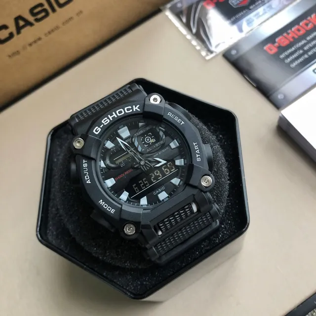 Casio G-Shock GA-100 Noir Analogique-Digital Montre Sport 5