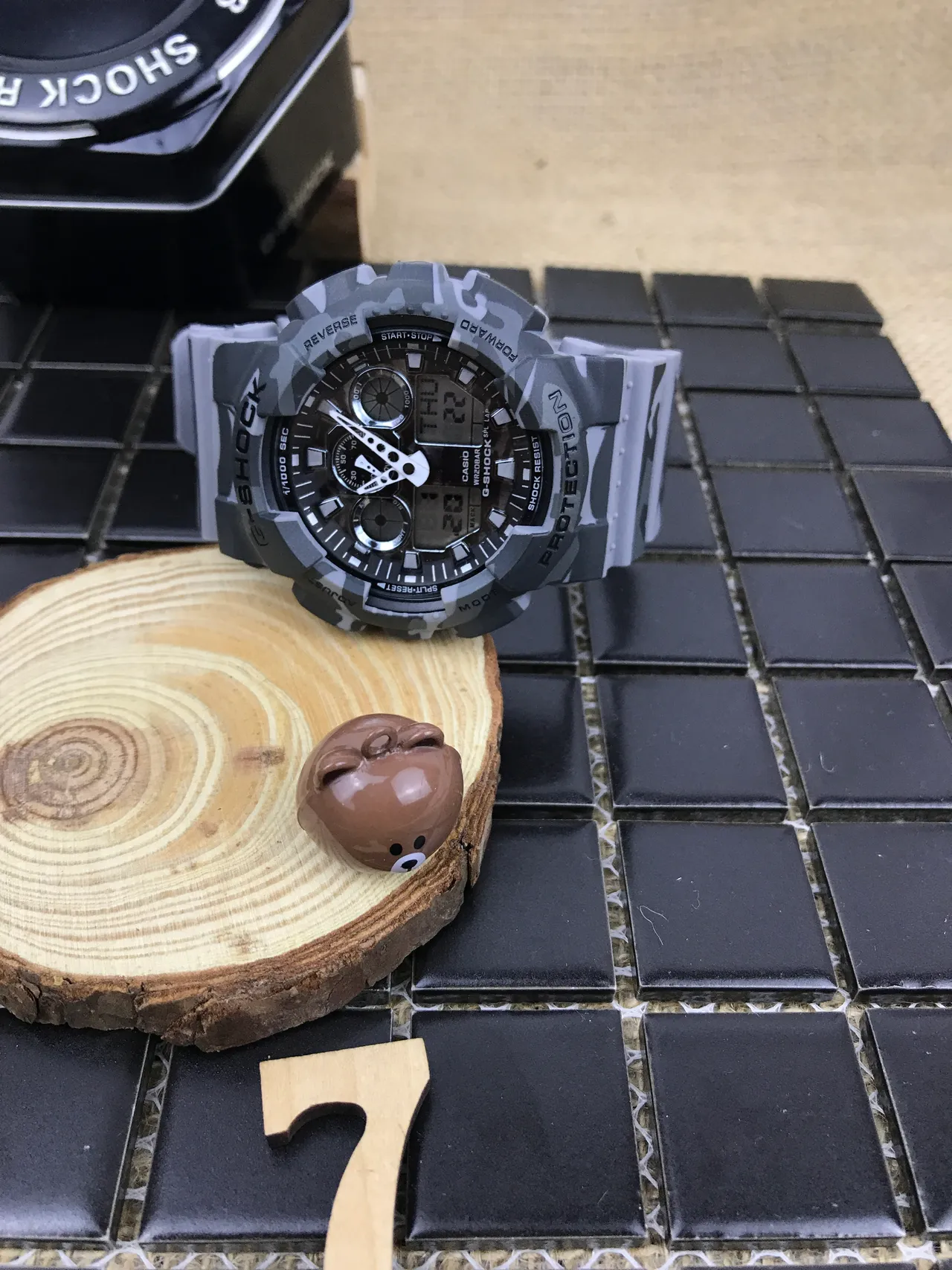 Casio G-Shock GA-100 Reloj Deportivo Camuflado 8
