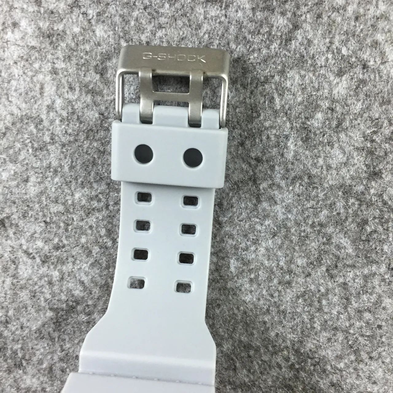 Casio G-Shock GA-100 Light Gray and Lime Green Sports Watch 8