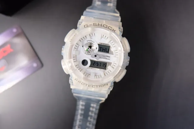 Casio G-Shock GA-100 पारदर्शी रेजिन स्पोर्ट्स वॉच 6