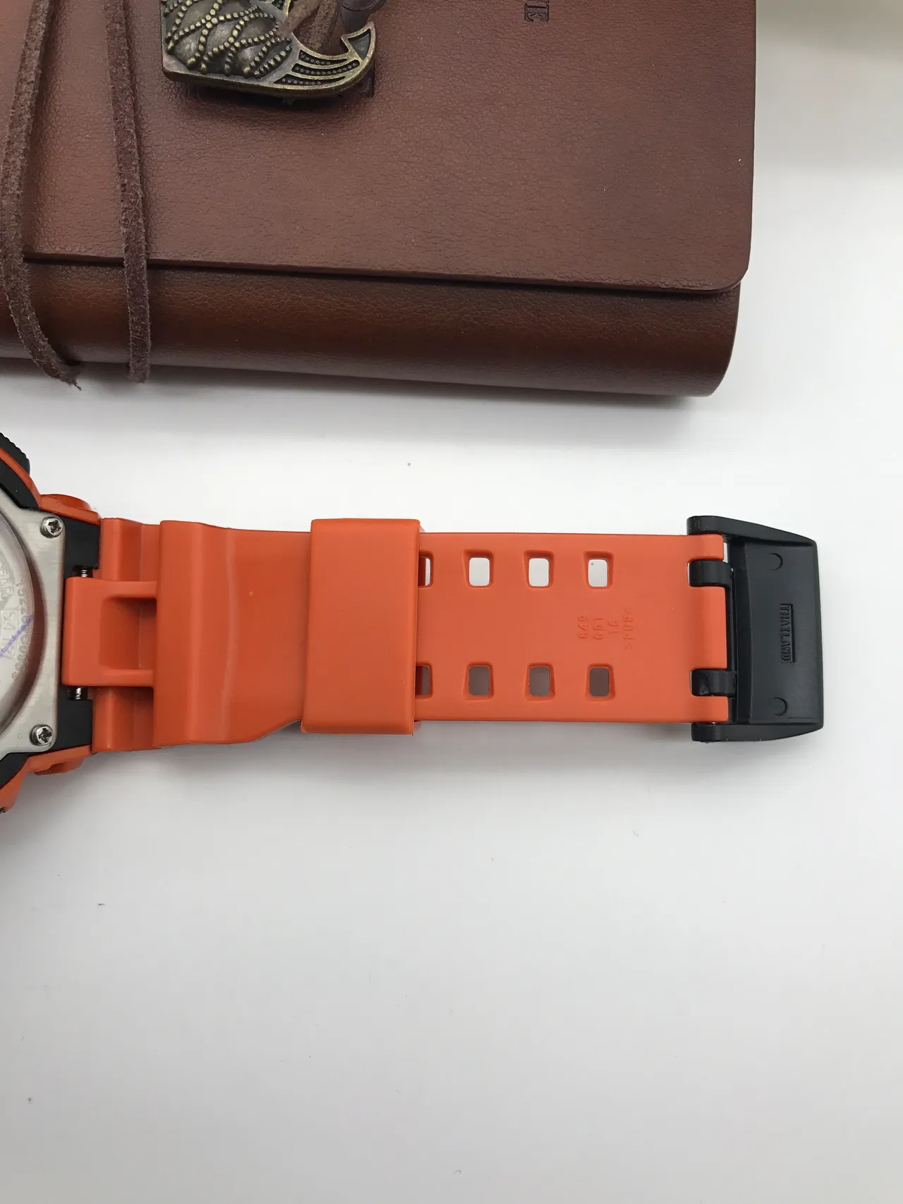 Casio G-Shock GA-2100 Bluetooth Laranja Relógio Esportivo 3
