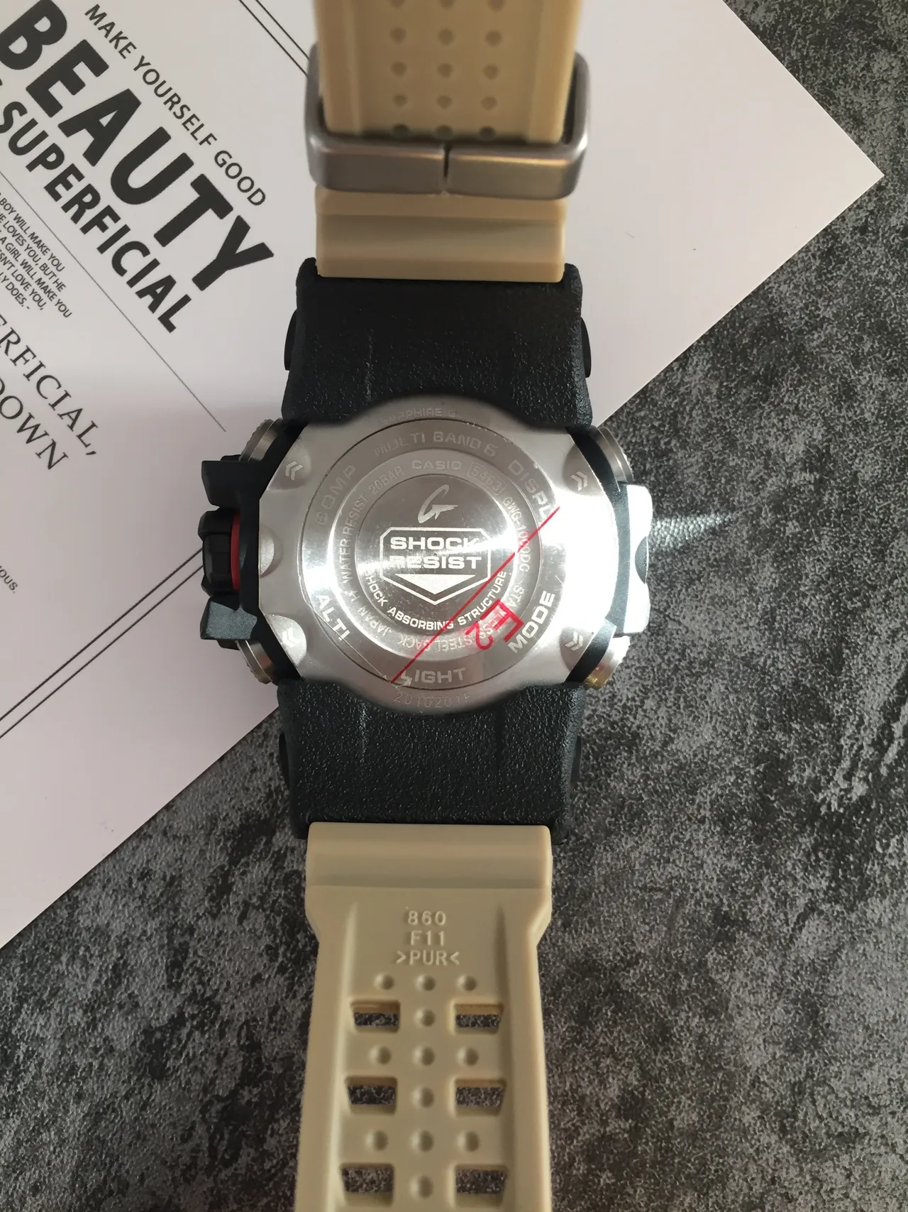Casio G-Shock Mudmaster Camouflage Strap Sports Watch 3