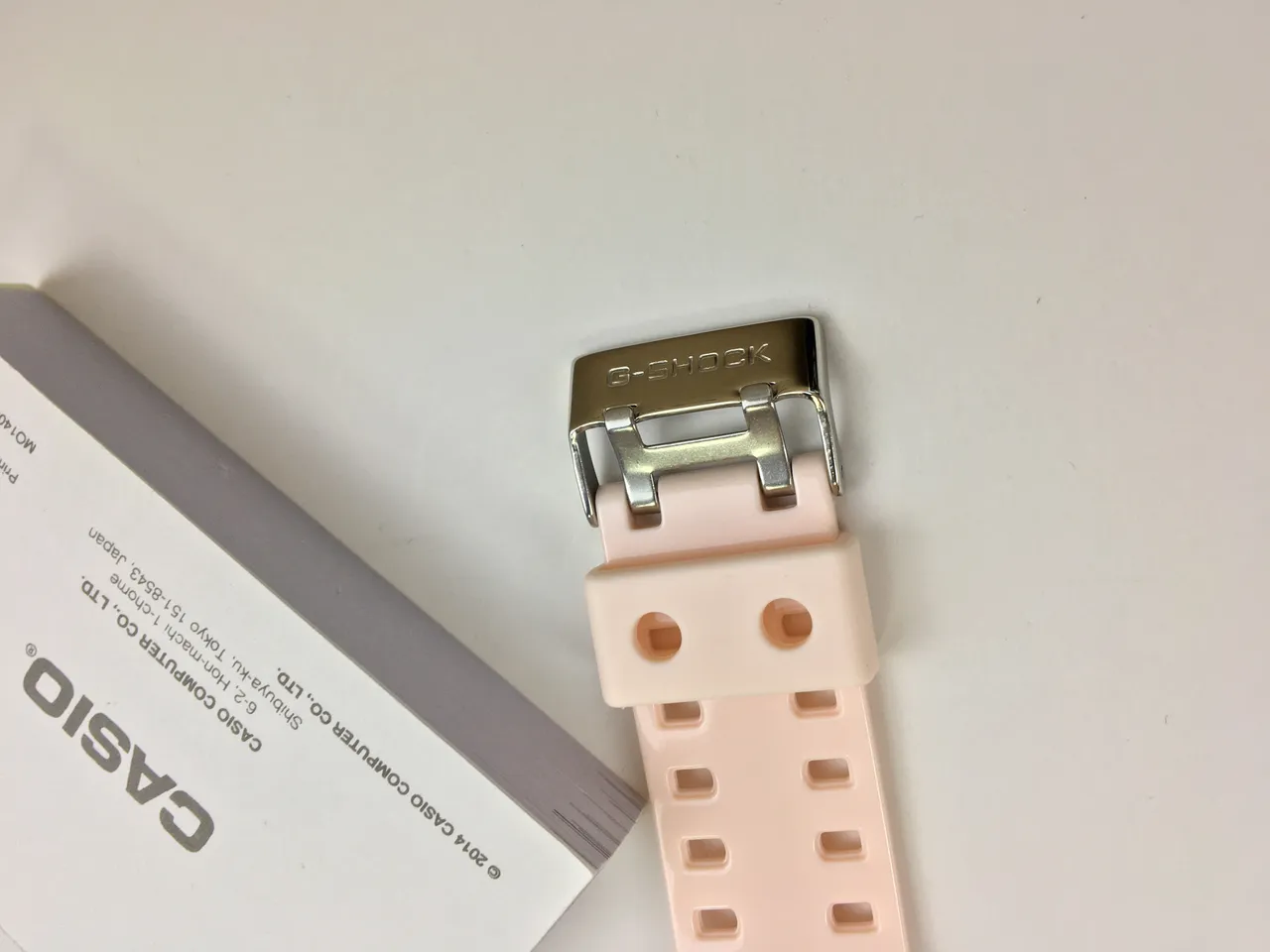 Casio G-Shock Dial Rose Gold Off-White Reloj Deportivo 5
