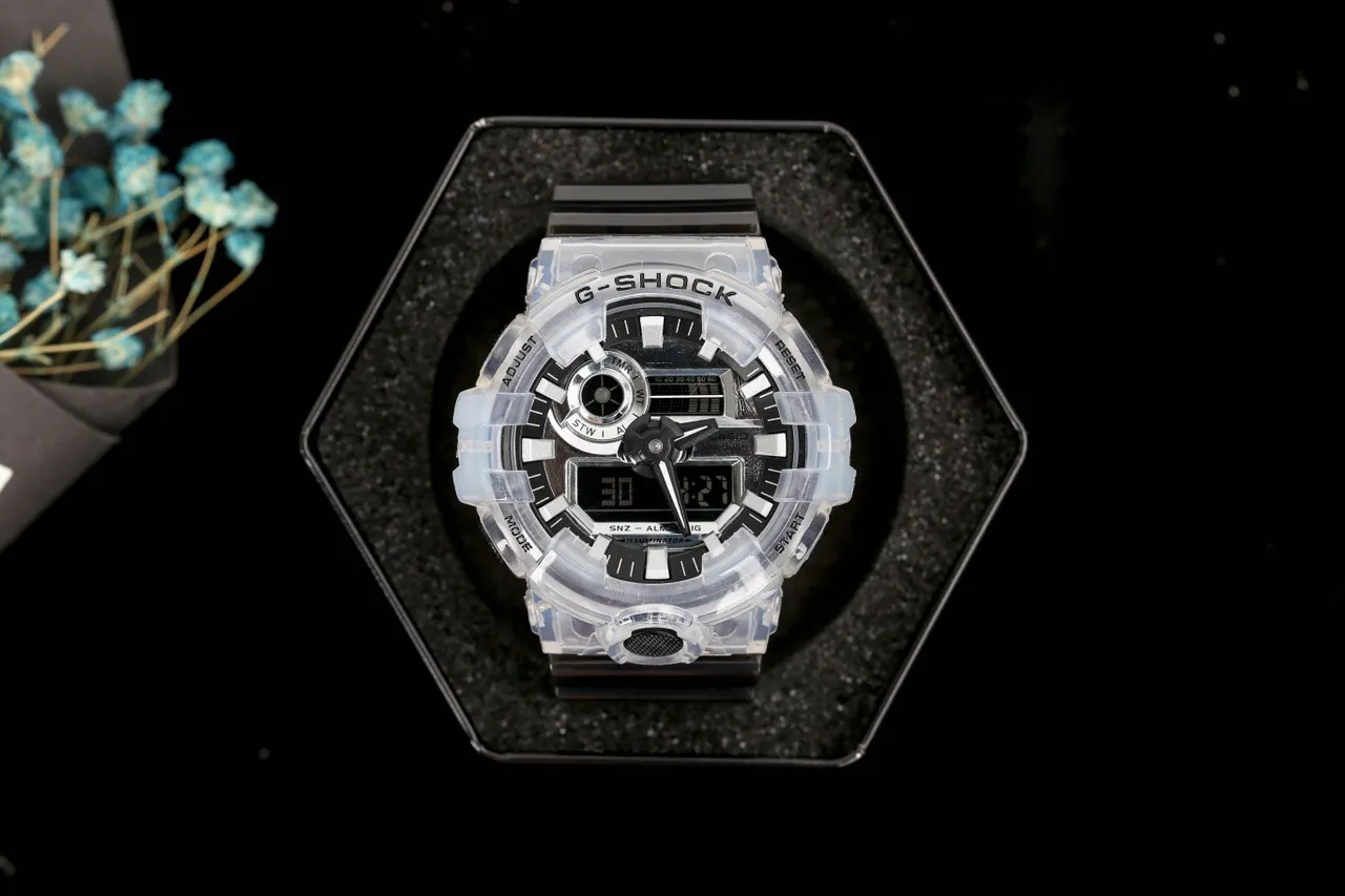 Casio G-Shock পারদর্শী রেজিন কালো স্পোর্টস ওয়াচ 4