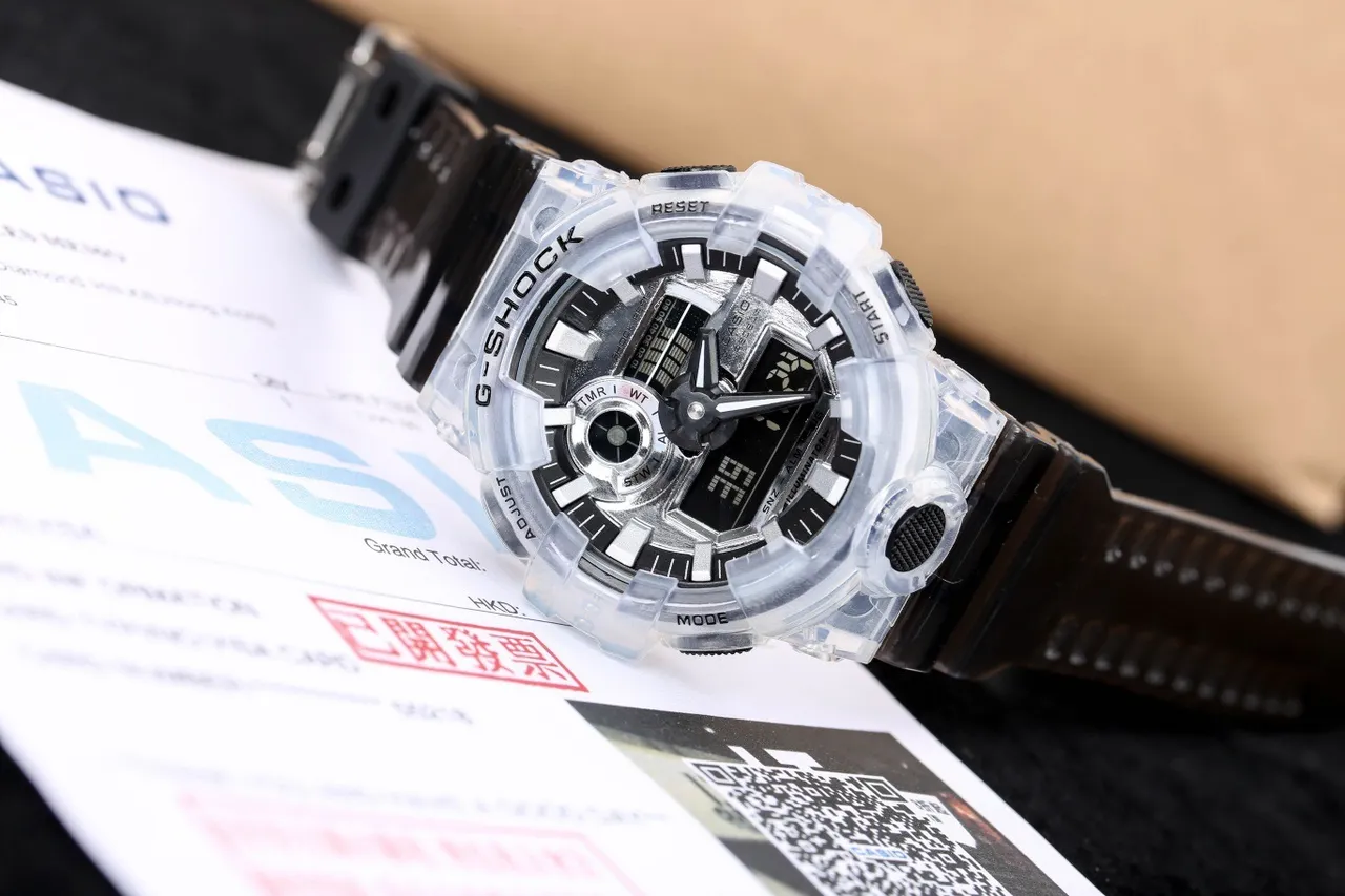 Casio G-Shock পারদর্শী রেজিন কালো স্পোর্টস ওয়াচ 8