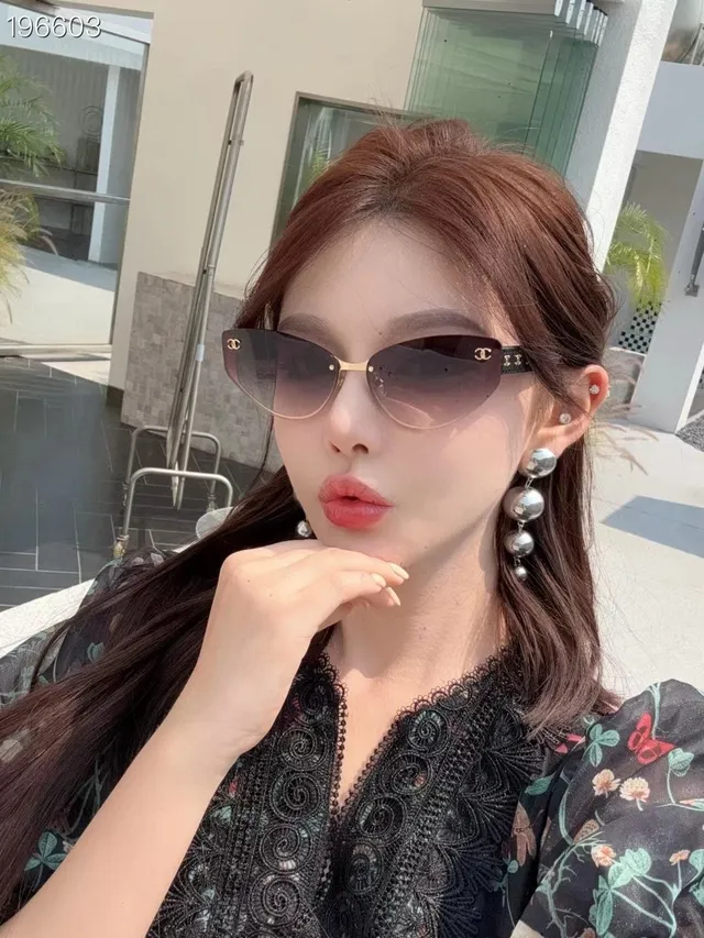 Chanel Cat-Eye Gradient Lens Gafas de sol 6
