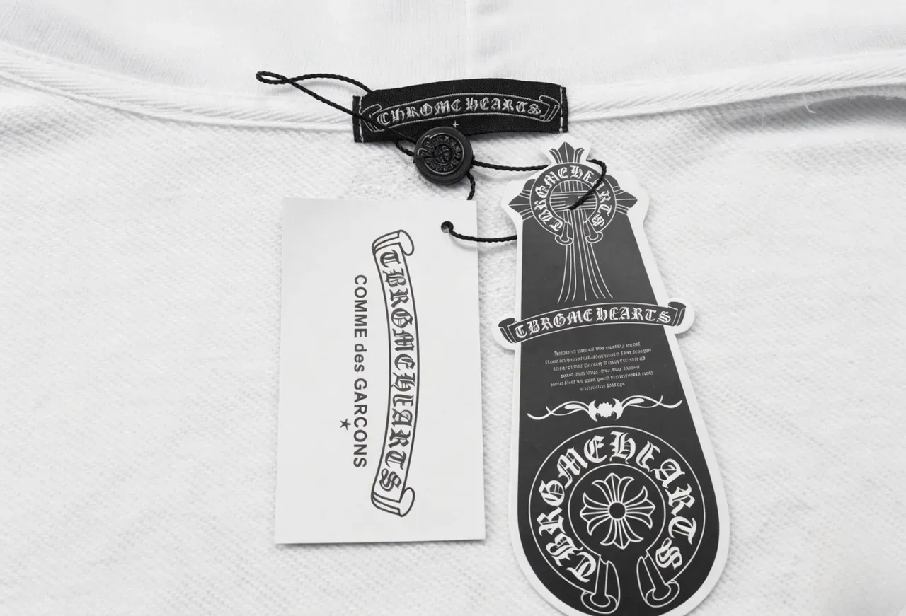 Chrome Hearts Circle Logo Black Oversized Hoodie 6