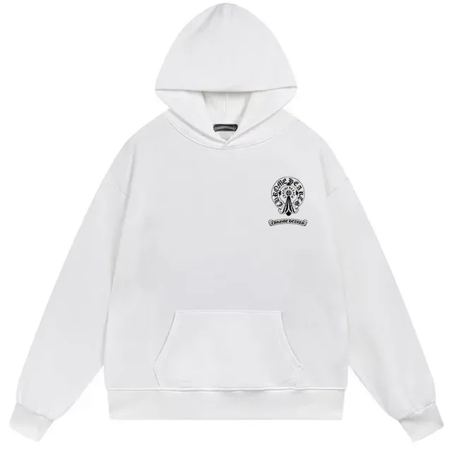 Chrome Hearts Circle Logo Black Oversized Hoodie 8