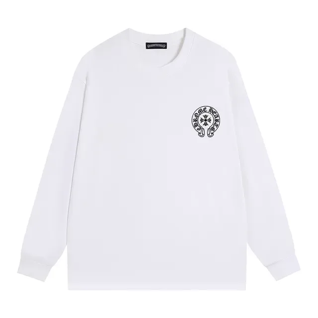 Chrome Hearts Circular Cross Logo Black Long-Sleeve T-Shirt 4