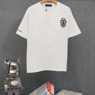 Chrome Hearts Crest Graphic White T-Shirt