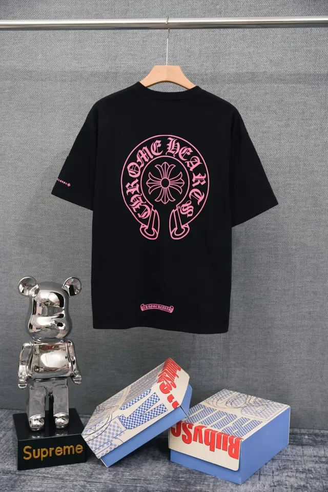 T-shirt blanc Chrome Hearts à logo brodé 2