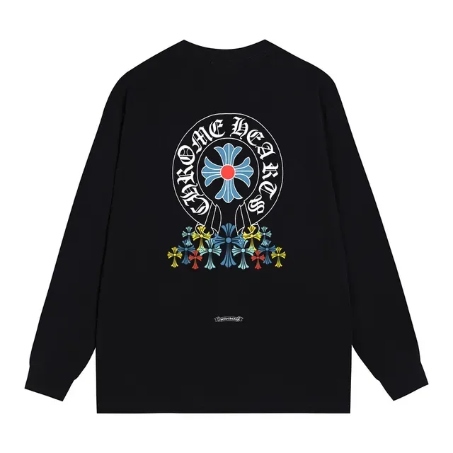 Chrome Hearts Graphic Back Long-Sleeve T-Shirt 9