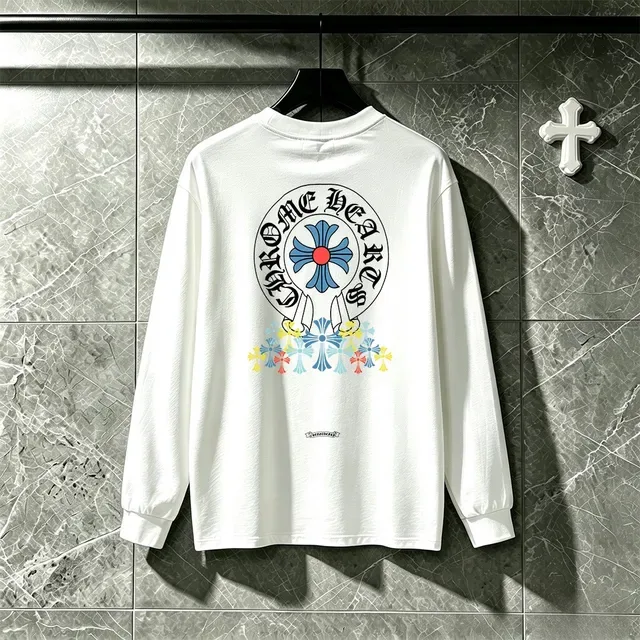 Chrome Hearts Graphic Back Long-Sleeve T-Shirt 11