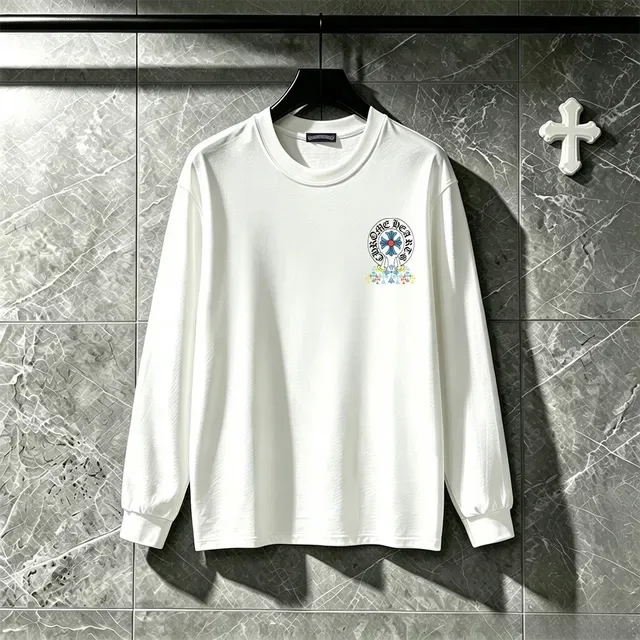 Chrome Hearts Graphic Back Long-Sleeve T-Shirt 12