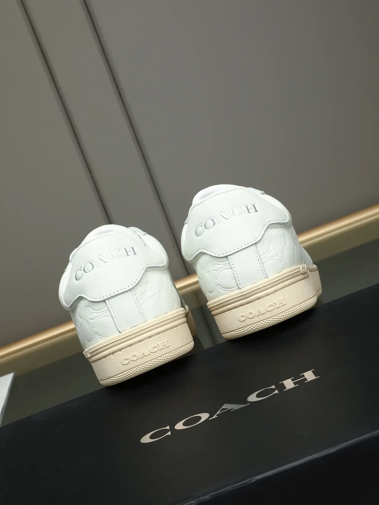 Coach Monogram Embossed Low-Top Lifestyle Sneaker 3