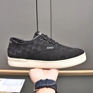 Coach Monogram Jacquard Low-Top Lifestyle Sneakers