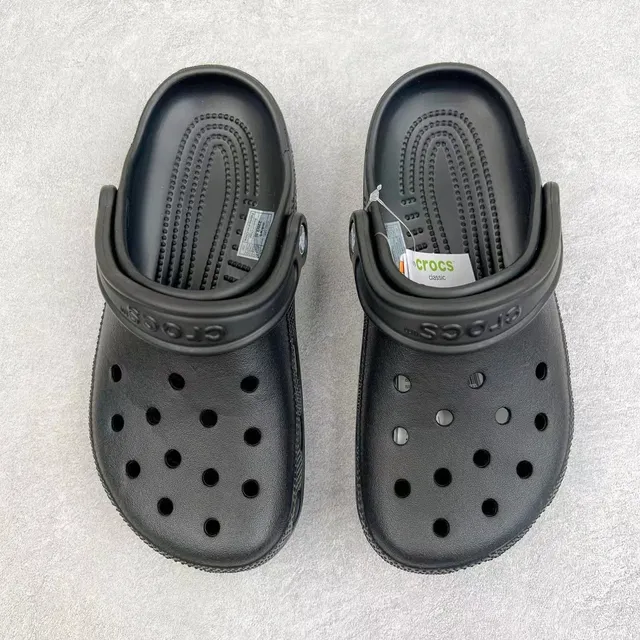 Crocs كلاسيك كلوغ أسود فوم مبلور كلوغ 2