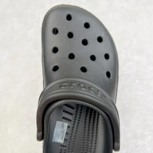 Crocs كلاسيك كلوغ أسود فوم مبلور كلوغ 4
