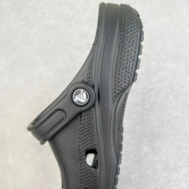 Crocs كلاسيك كلوغ أسود فوم مبلور كلوغ 7
