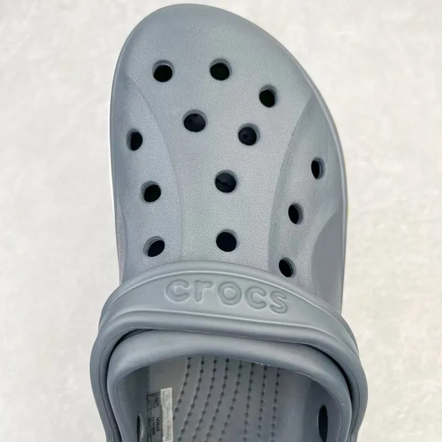 Crocs Classic Clog Navy and Lime Green Clogs 4