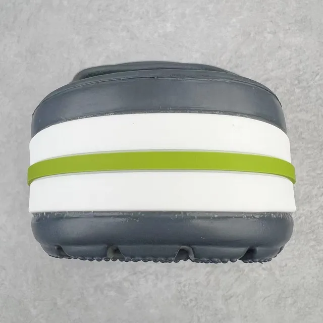 Crocs Classic Clog Navy and Lime Green Clogs 8