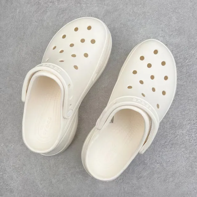 Crocs Classic Clog সাদা প্ল্যাটফর্ম 8