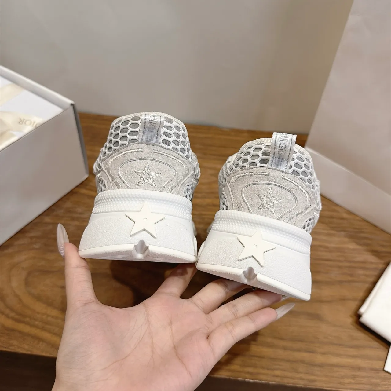 Dior B23 Oblique Jacquard Chunky Sneakers 2