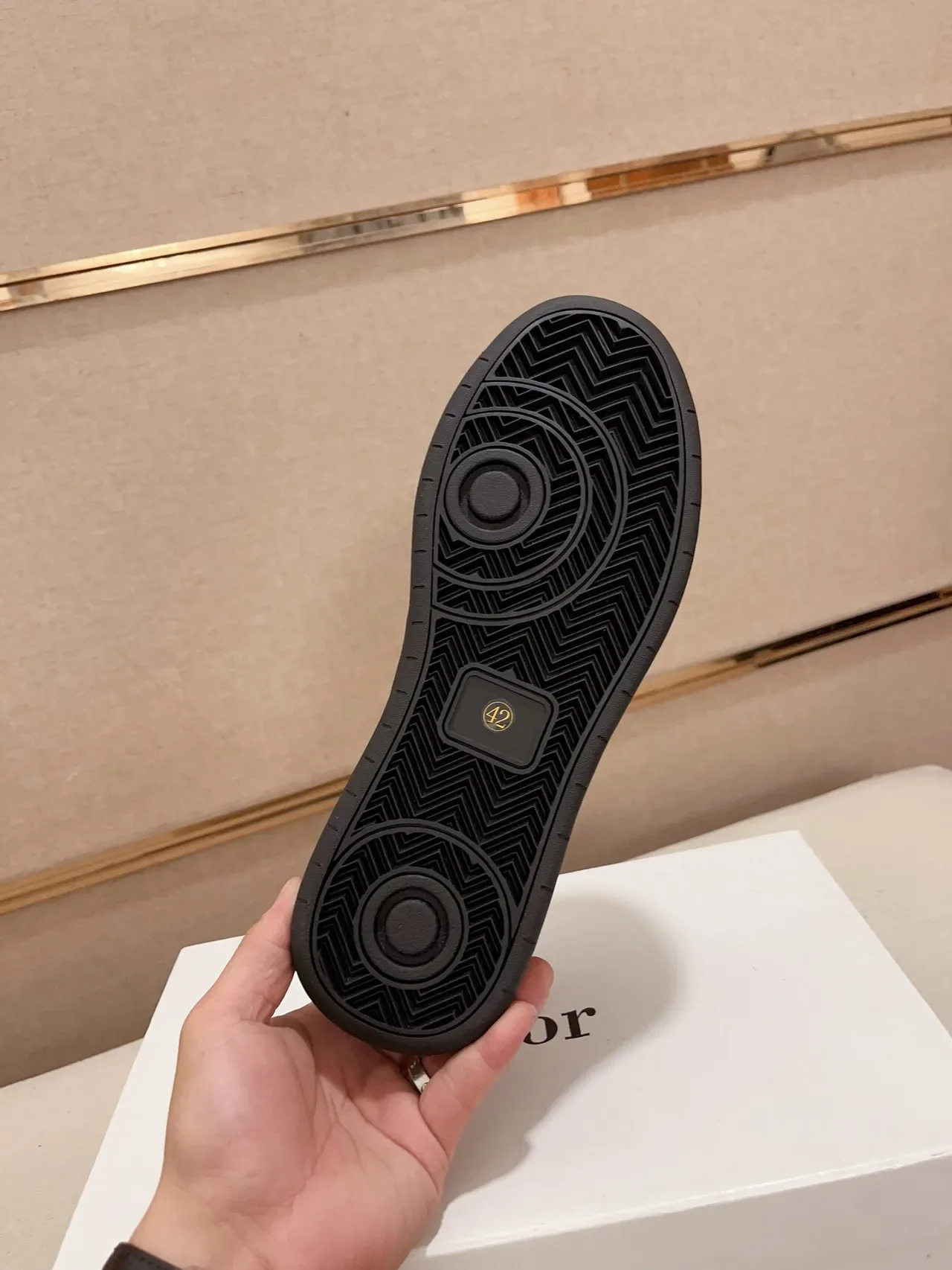 Dior Black Monogrammed Leather Low-Top Lifestyle Sneakers 2