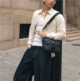 Dior Saddle Messenger Black Structured Rectangular Silhouette Tonal Monogram Canvas Messenger Bag 15