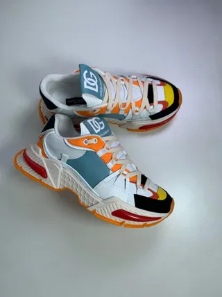 Dolce & Gabbana Multicolor Sole Multi-Color Paneling Chunky Sneakers 8