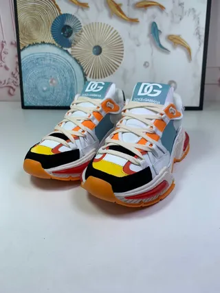 Dolce & Gabbana Multicolor Sole Multi-Color Paneling Chunky Sneakers 9