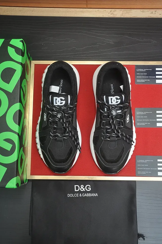 Dolce & Gabbana NS1 黑白 生活方式运动鞋 2