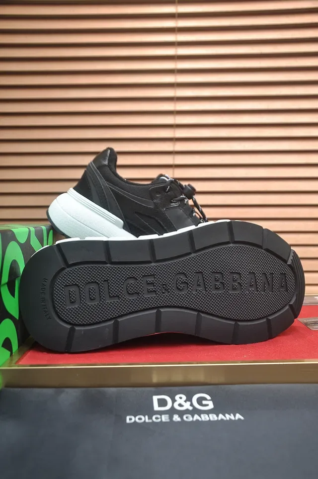 Dolce & Gabbana NS1 黑白 生活方式运动鞋 7