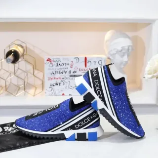 Dolce & Gabbana Speed Trainer লাইফস্টাইল স্নিকার ক্রিস্টাল ব্লু
