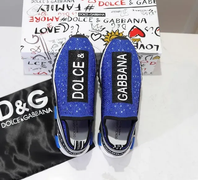 Dolce & Gabbana Speed Trainer 水晶蓝生活方式运动鞋 2