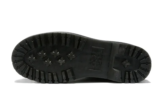 Dr. Martens Jadon Noir Plateforme Bottes Martin 4