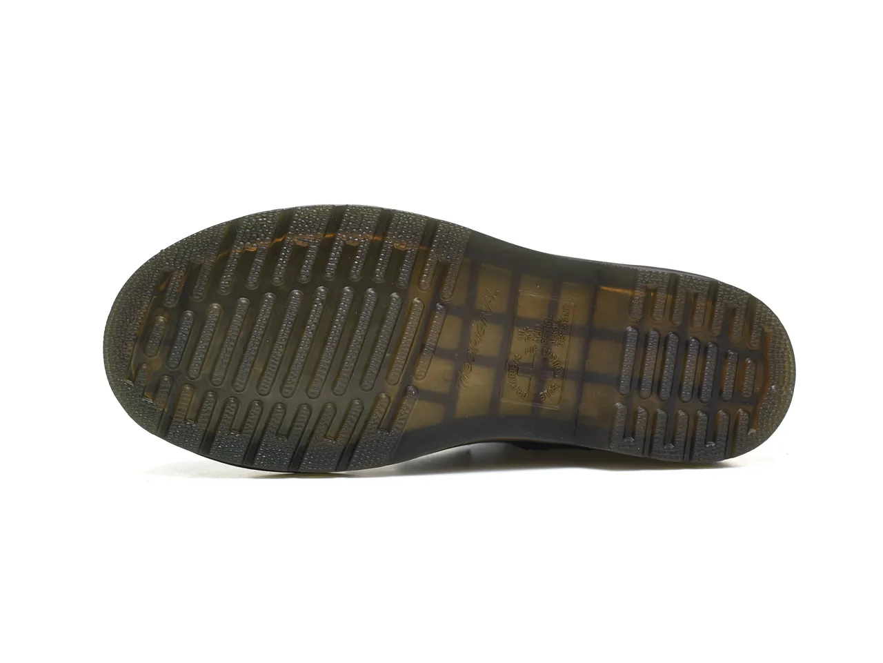 Dr. Martens Sangle à trois boucles cuir noir bottine Martin 6