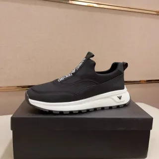 Emporio Armani Sneakers Lifestyle Negro y Blanco