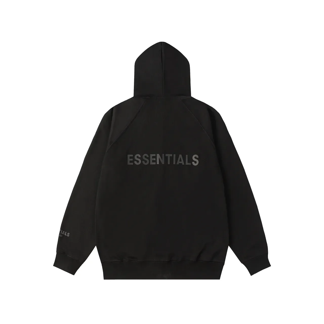 Fear of God Essentials هودي أوفر سايز بأكمام راغلان وإغلاق كامل 2