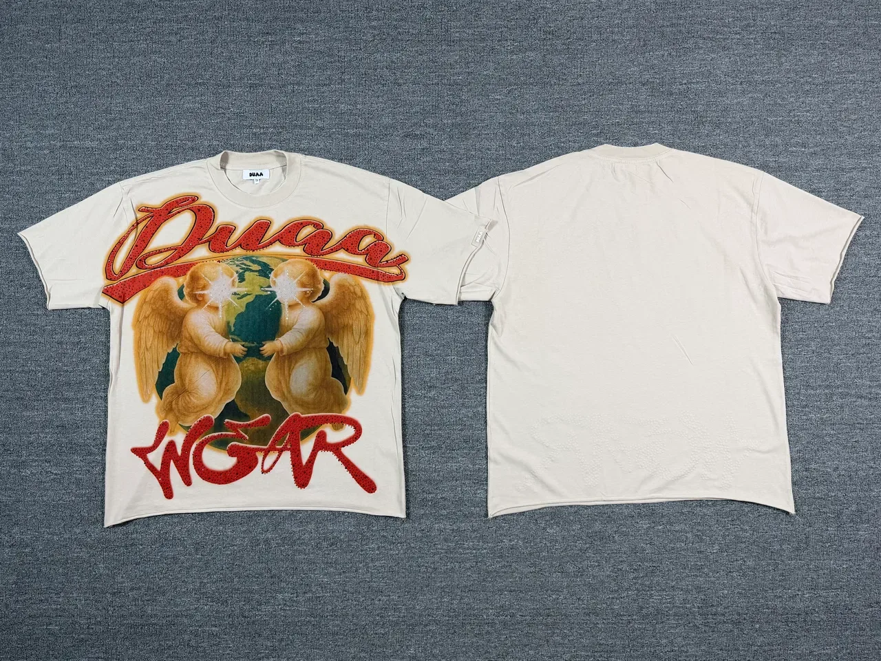 BAA Graphic Print Cream T-Shirt 5