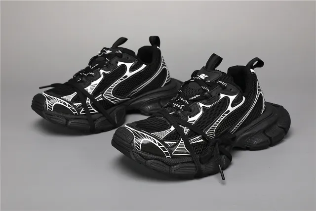 أسود وأبيض Phantom Sneaker Chunky Sneakers 5