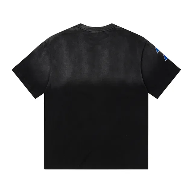 Black Graphic Panther Print Oversized T-Shirt 3