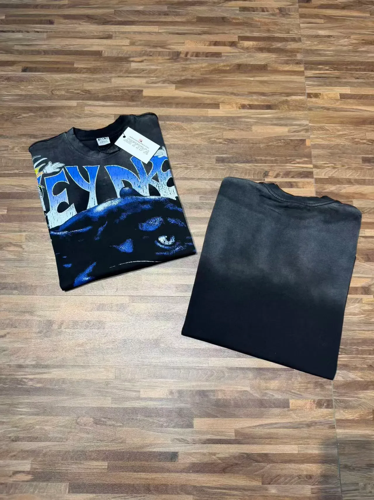 Black Graphic Panther Print Oversized T-Shirt 7