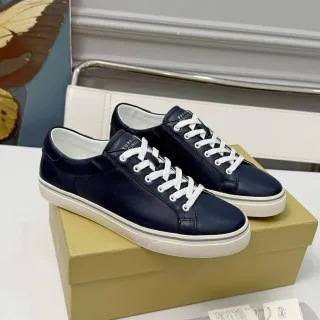 Brunello Cucinelli أحذية رياضية Navy جلدية Low-Top Lifestyle